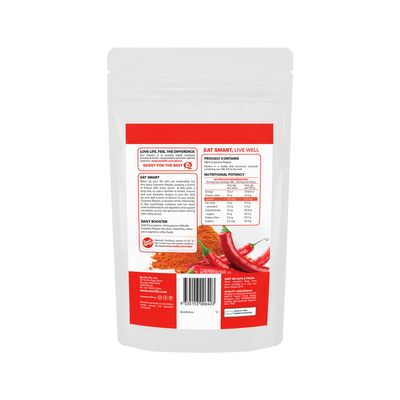 Morlife Cayenne Pepper Ground 100g ingredients